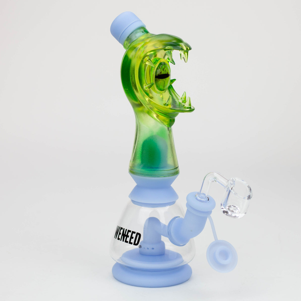 WENEED®- 9'' Leak Proof Monster Eyes Silicone Rig c