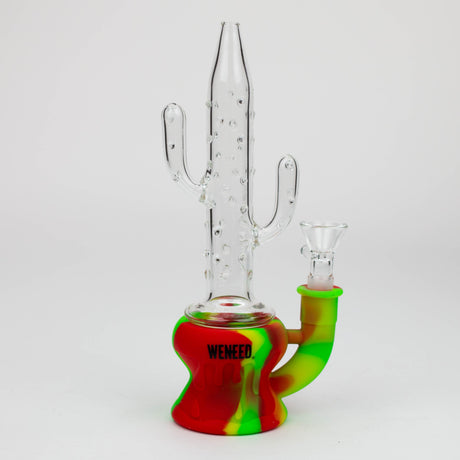 WENEED®- 9" Silicone Cactus bong