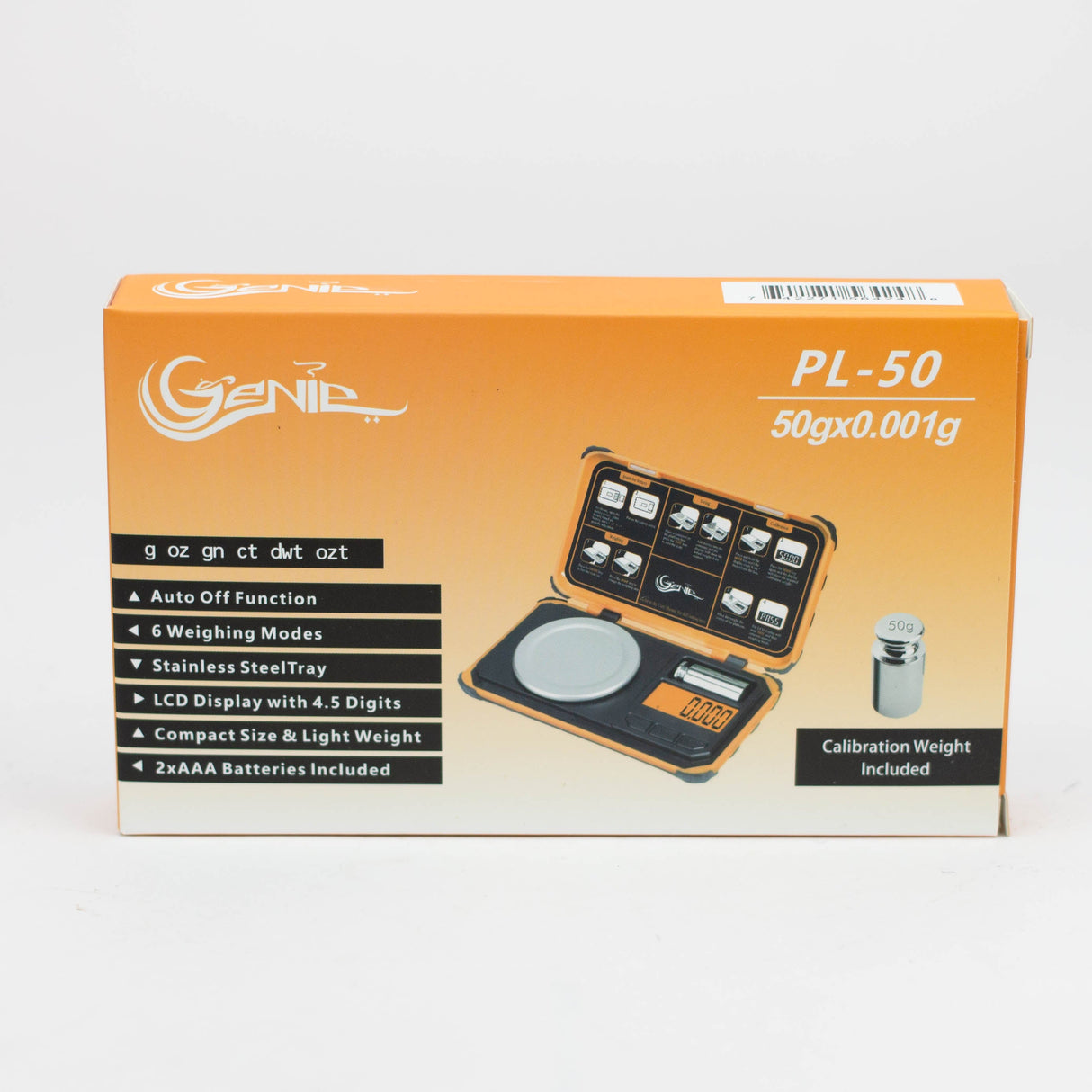 Genie PL-50 pocket scale