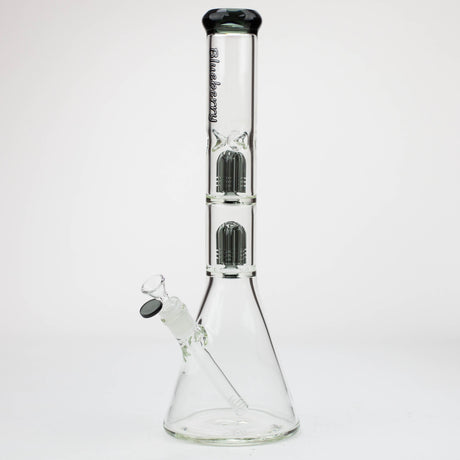 Blueberry-15 inch Double Tree Perc Beaker [S387]