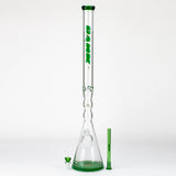 DANK | 29" Curved Tube Beaker Bong – Thick 7mm Borosilicate Glass Glass Bong Smoking Cat Distribution