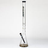 DANK | 29" Curved Tube Beaker Bong – Thick 7mm Borosilicate Glass Glass Bong Smoking Cat Distribution Black