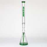 DANK | 29" Curved Tube Beaker Bong – Thick 7mm Borosilicate Glass Glass Bong Smoking Cat Distribution