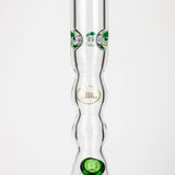 DANK | 29" Curved Tube Beaker Bong – Thick 7mm Borosilicate Glass Glass Bong Smoking Cat Distribution