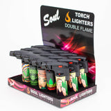 Soul - Dual Flame Torch lighter Box of 15 [00239/20139]