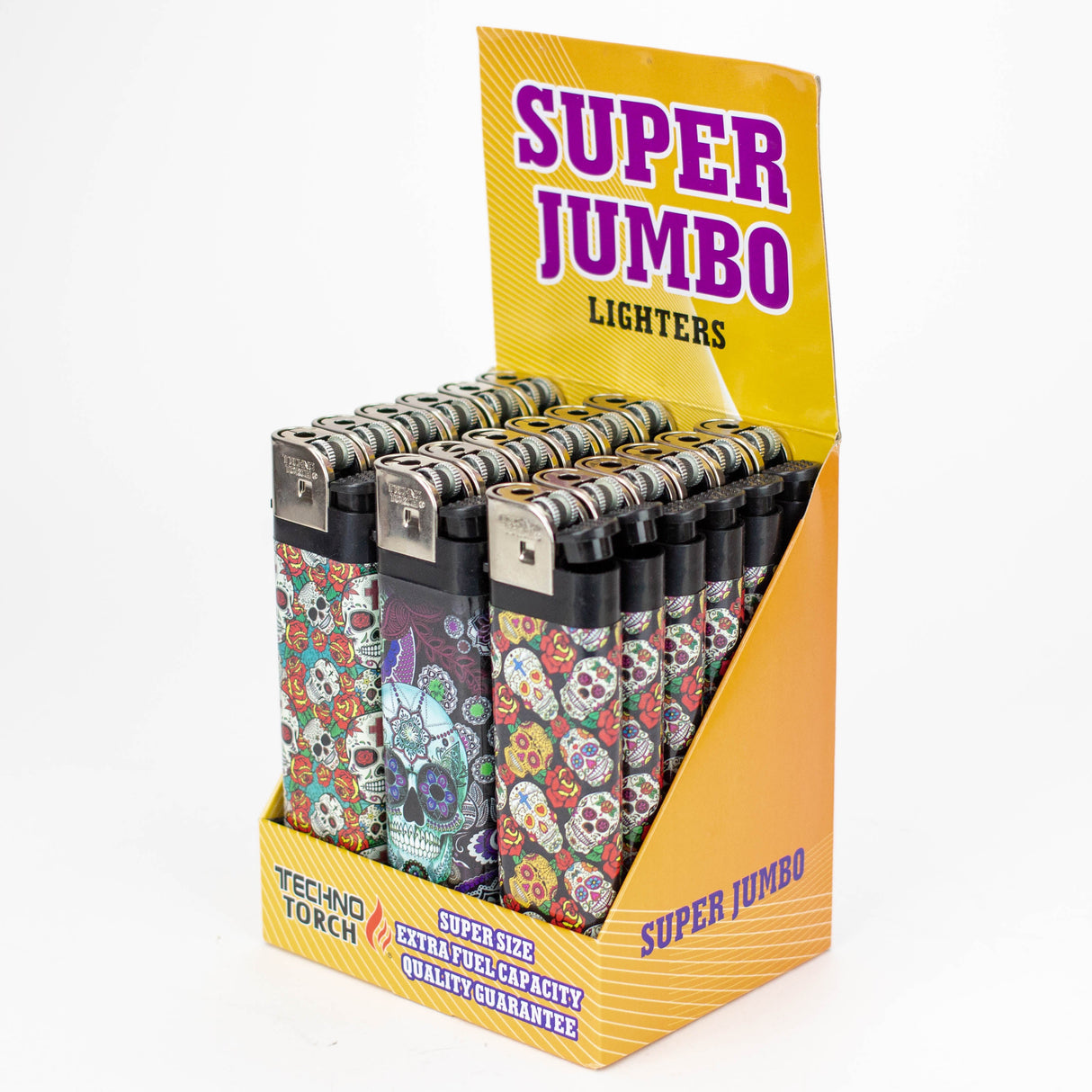Techno - 6" Super Jumbo ligher Box of 18 [10921]