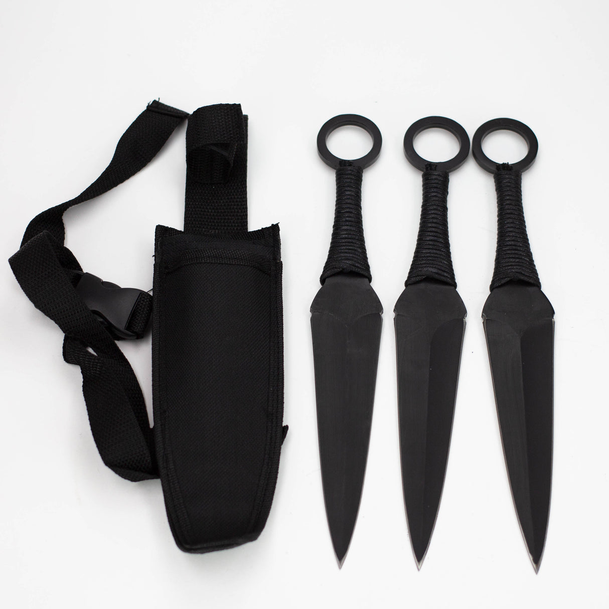 3pc – Tiger USA 12" Huge Kunai Throwing Knife Set [SJ-1005-3]