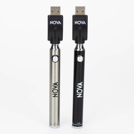 900 mAh Nova Twist Control Vape Battery with USB charger Display of 30