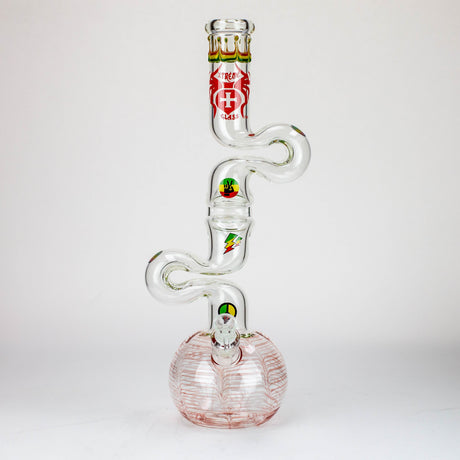 20" Xtream Zig-zag 7 mm glass water bong [XTR-Z036]