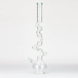 28" Xtream Zig-zag 7 mm glass water bong [XTR-Z016]