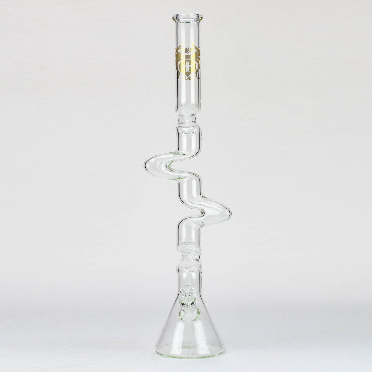 27" Xtream Zig-zag 7 mm glass water bong [XTR-Z026]