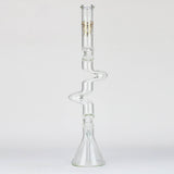 27" Xtream Zig-zag 7 mm glass water bong [XTR-Z026]