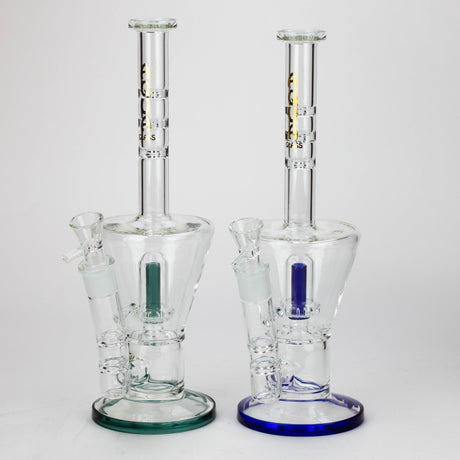 13" AQUA Glass 2-in-1 Sowerhead percolator glass bong [AQUA125]