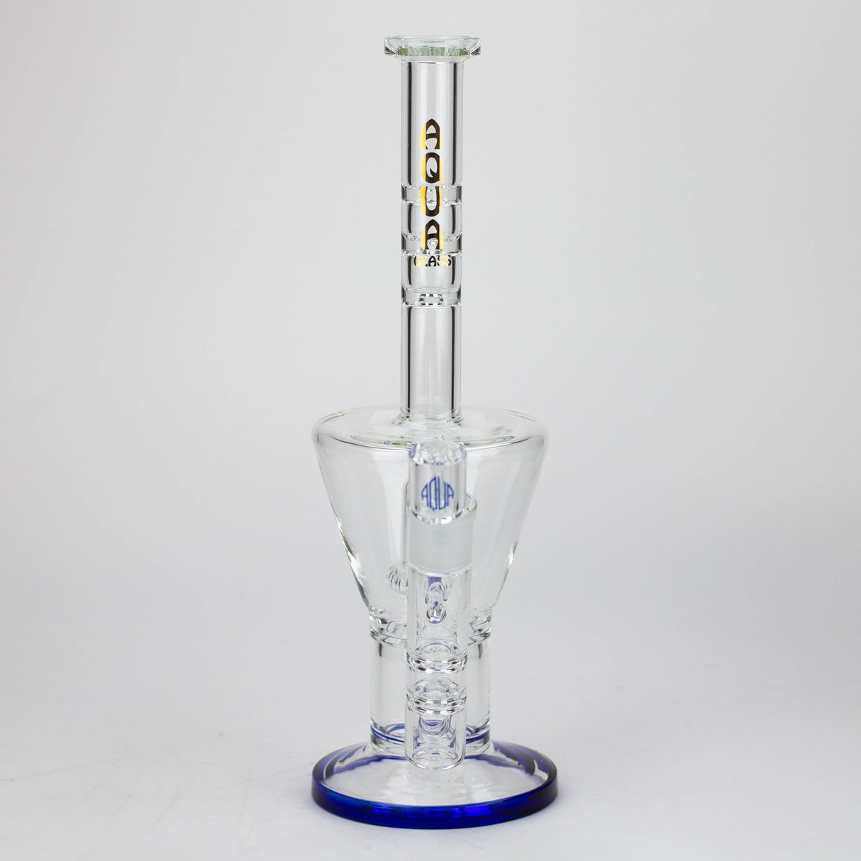 13" AQUA Glass 2-in-1 Sowerhead percolator glass bong [AQUA125]