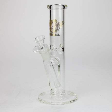 9" glass straight tube glass Bong