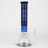 WENEED®-14" Weneed Frosted Aztec 7mm Glass Bong