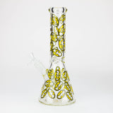 NG- 13 inch Bat Logo 7mm Beaker [S344]