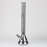 Infyniti | 24"metallic  7mm glass water bong [GP1775]