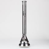 Infyniti | 24"metallic  7mm glass water bong [GP1775]