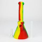 Fortune | 8.5" Angled Silicone Waterpipe-Assorted [SP1019]