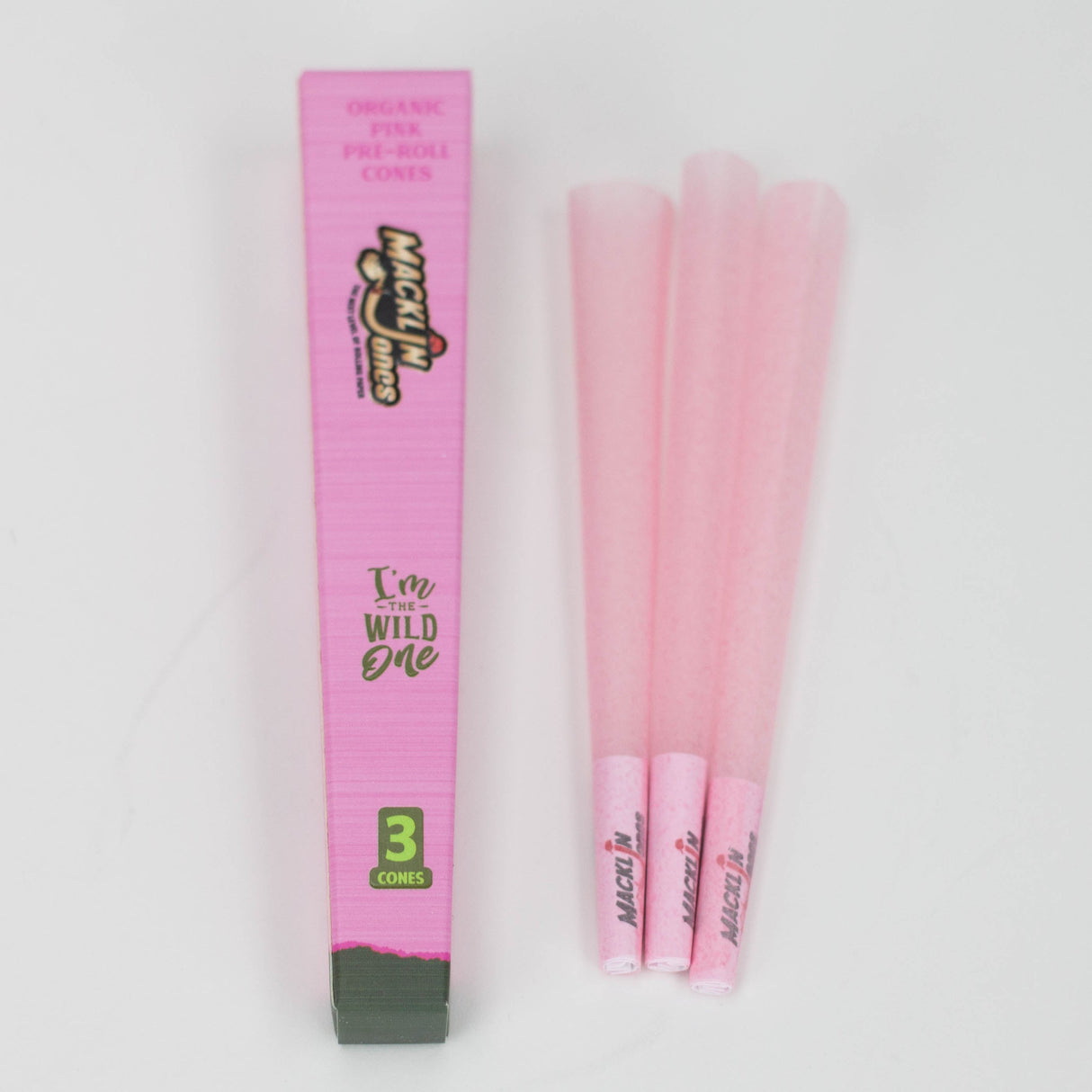 Macklin Jones - Rose Pink Pre-Rolled cone Box Pre-rolled Cone (Display Pack) Macklin Jones