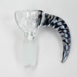 Thick Large bowl with horn handle Bowl · Banger · Oil Burner ONE Black