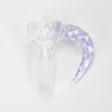 Thick Large bowl with horn handle Bowl · Banger · Oil Burner ONE Purple