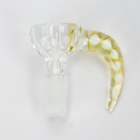 Thick Large bowl with horn handle Bowl · Banger · Oil Burner ONE Yellow