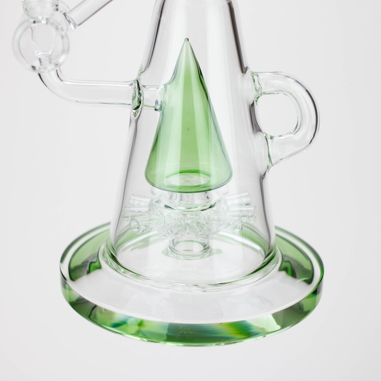 H2O | 19" Cone diffuser glass water bong [H2O-5012]