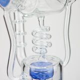 H2O | 14" glass water bong [H2O-5022]