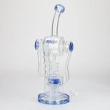 H2O | 14" glass water bong [H2O-5022]