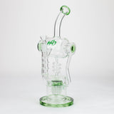 H2O | 14" glass water bong [H2O-5022]