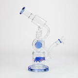 H2O | 10" glass water bong [H2O-5023]