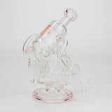 H2O | 10" glass water bong [H2O-5025]