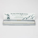 ZIG-ZAG silver King slim rolling paper Box of 50