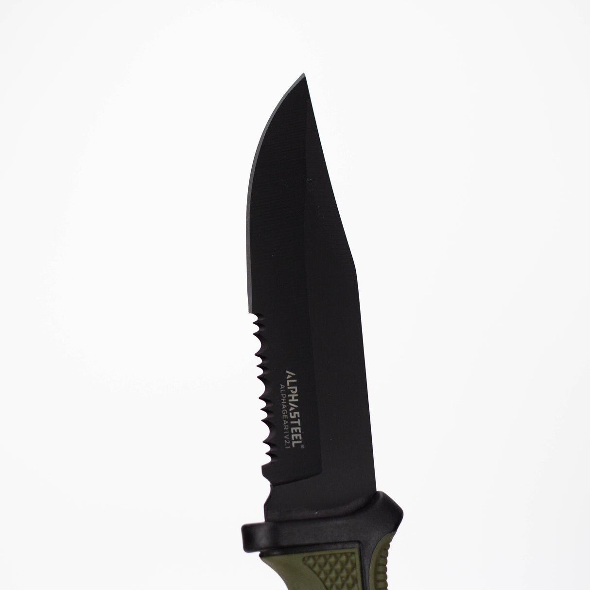 ALPHASTEEL | Fixed Blade Knife with ABS Sheath [2818]