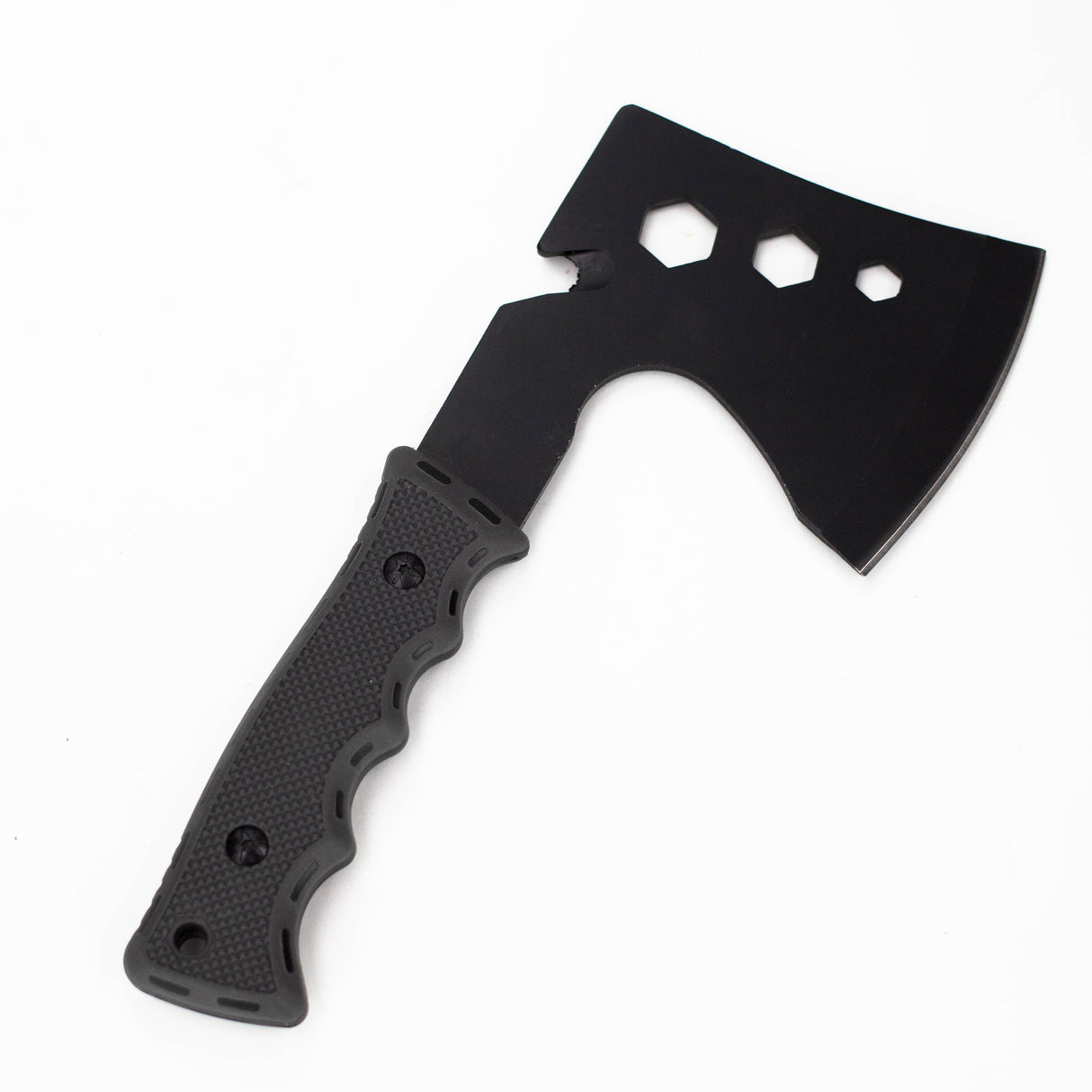 ALPHASTEEL | Tactical Axe with Sheath Black Hatchet [F103A]