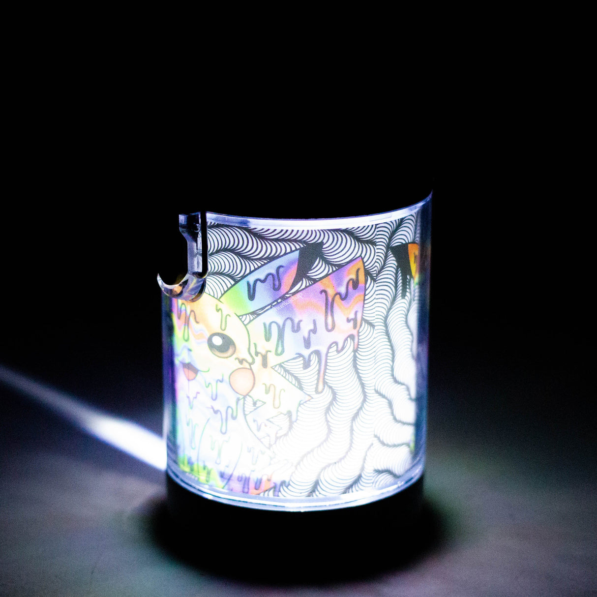 Waterproof Multifunctional sealed LED jar with grinder Box of 6 [SL81]