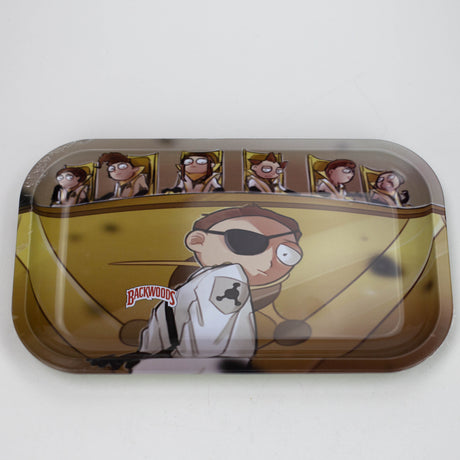 Medium Metal Cartoon Rolling Tray