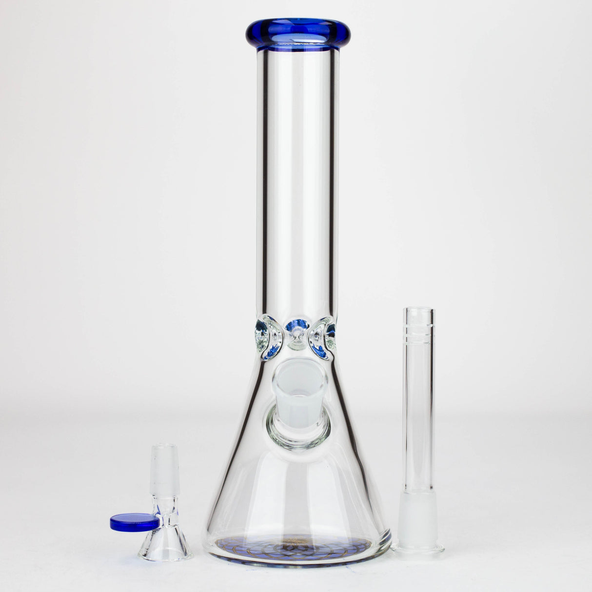 10" Beaker glass water bong [G31034]