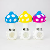 Weneed | 4.5" Mushroom Silicone Hand pipe Assorted