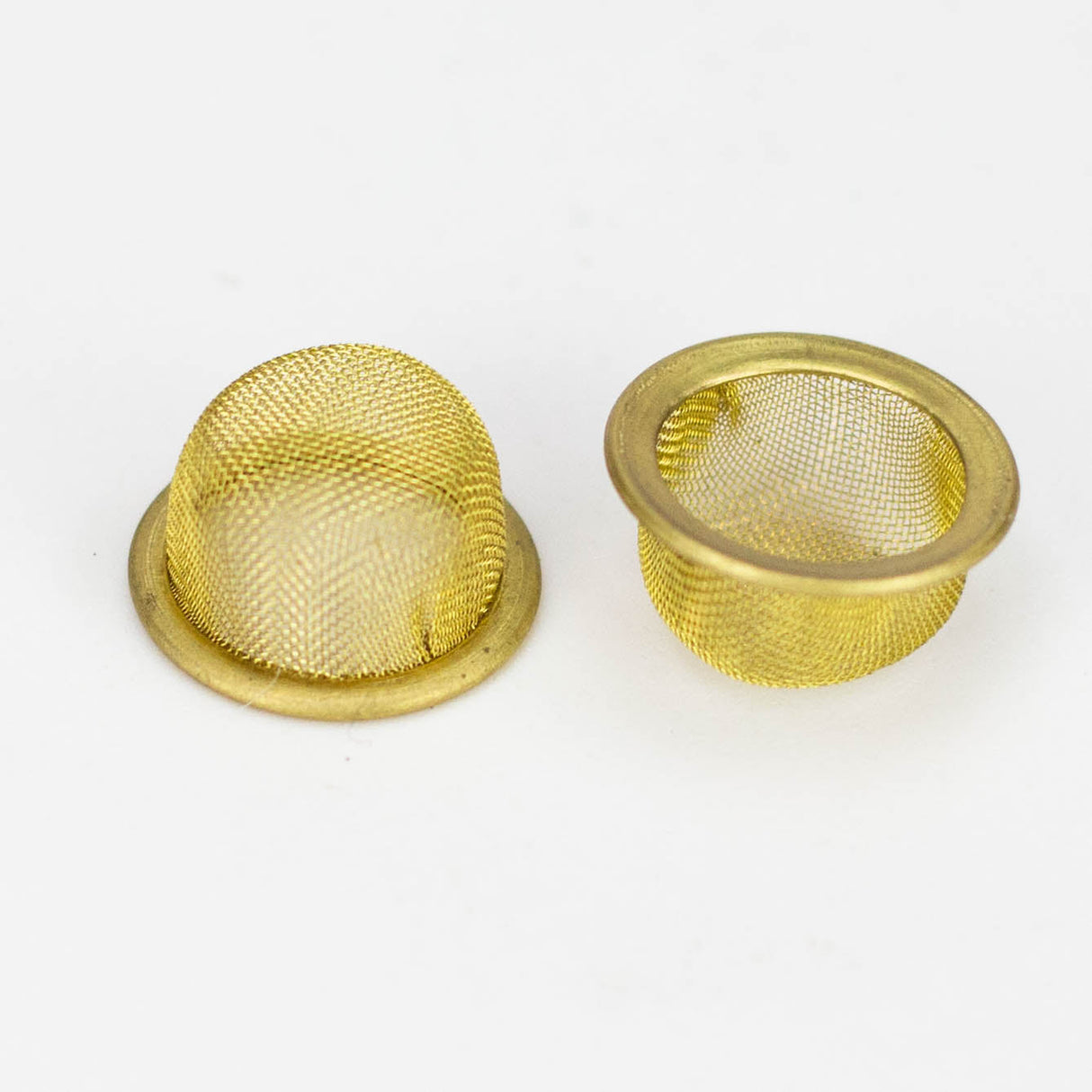 Acid Secs - Preformed with rim stainless steel bowl screens Metal Screen Acid Secs Productions Inc. Gold / 16 mm / 10 pcs