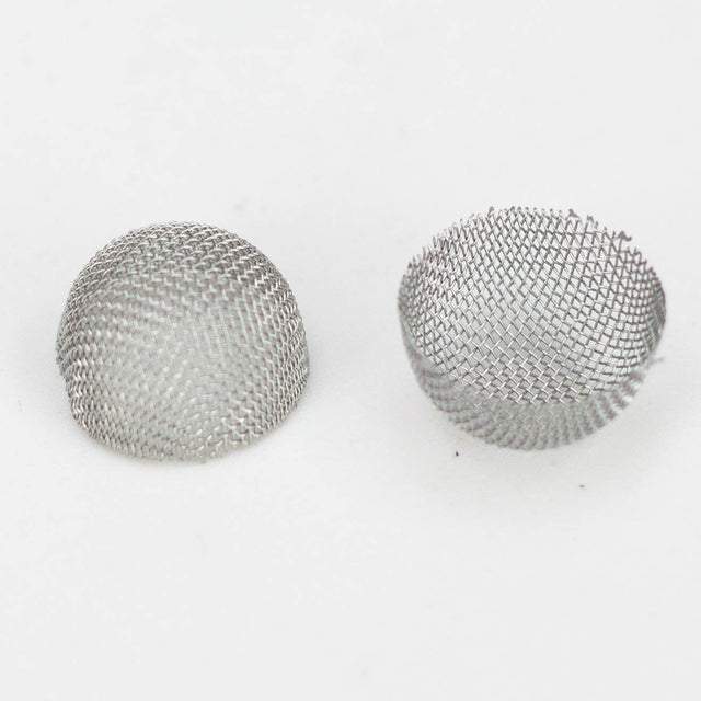 Acid Secs - Preformed no rim stainless steel bowl screens Metal Screen Acid Secs Productions Inc. 12.5 mm / 10 Packs