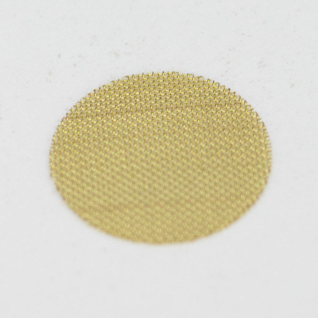 Acid Secs - Flat metal screens Metal Screen Acid Secs Productions Inc. Gold 12.7mm Pack of 10
