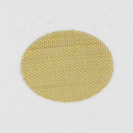 Acid Secs - Flat metal screens Metal Screen Acid Secs Productions Inc. Gold 12.7mm Pack of 10