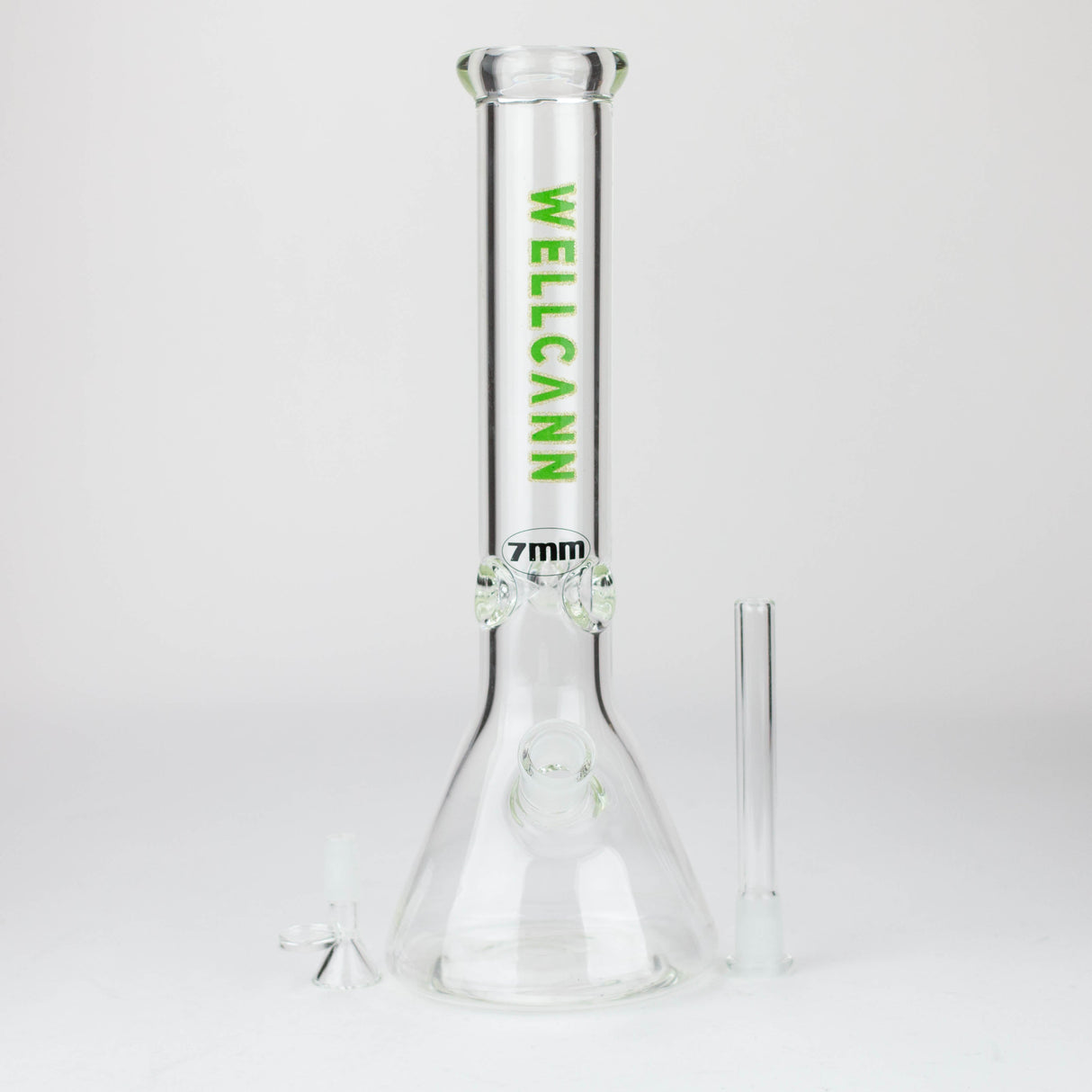 WellCann | 14" 7mm Beaker glass Bong