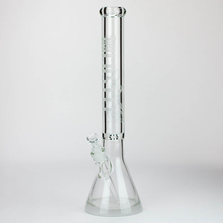 Castle Glassworks | 18" laser etched Tube Beaker Bong