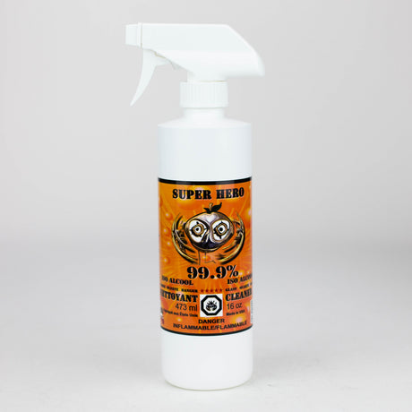 ORANGE CHRONIC | Super Hero Bong Cleaner Spray (16oz – Case of 12) Cleaner LEHIGH WHOLESALE