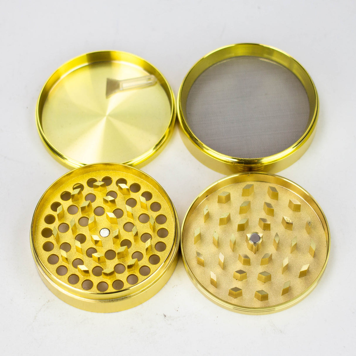 Acid Secs 75mm 4 parts metal herb grinder