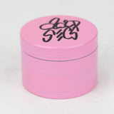 Acid Secs 4 parts 50mm Glow-in-the-Dark metal herb grinder